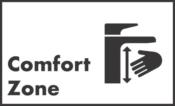 Смеситель для раковины Hansgrohe Rebris E 72585670, черный матовый