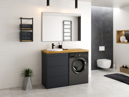 Зеркало (80х80)  Brevita Mars 80 MARS-02080-ЧмП