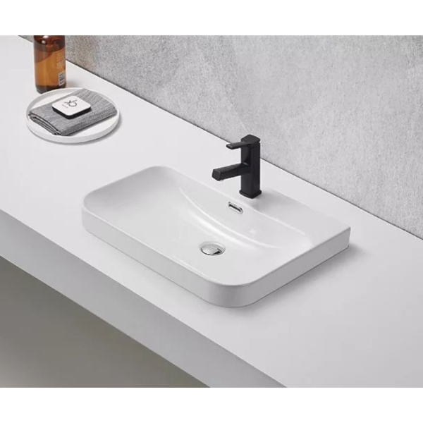 Раковина встраиваемая сверху (61х46,5) Gid 9560s