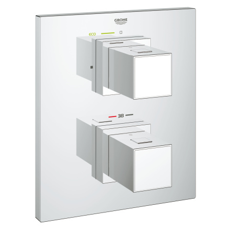 Термостат для душа,  Grohe Grohtherm Cube 19959 000 (19959000) хром