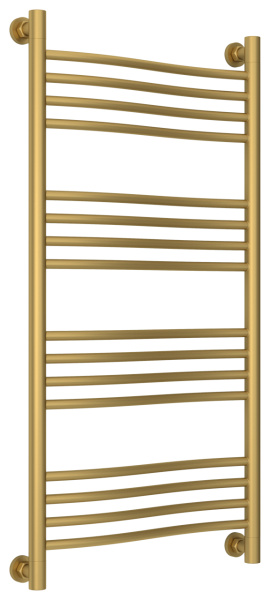 Полотенцесушитель водяной Сунержа Флюид + (100х50) матовое золото 032-0222-1050 Полотенцесушитель водяной Сунержа Флюид + (100х50) матовое золото 032-0222-1050