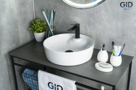 Раковина накладная (44х44) Gid D1306