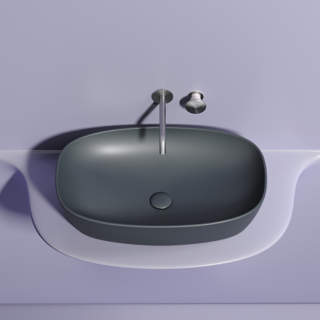 Раковина накладная (60х38) Ceramica Nova ELEMENT CN6049MDH