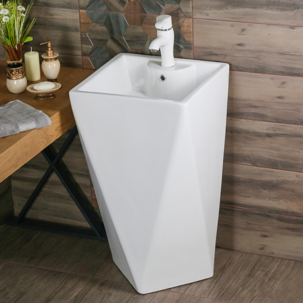 Раковина напольная (47х47)  Melana B156-805