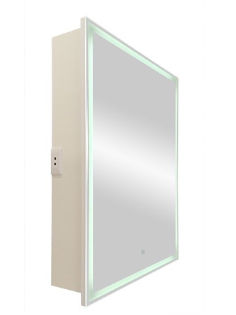 Зеркало-шкаф с подсветкой Art&Max TECHNO AM-Tec-550-800-1D-R-DS-F
