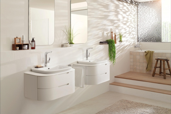 Смеситель однорычажный для раковины Grohe Eurostyle New 23718 LS3 (23718LS3) белая луна
