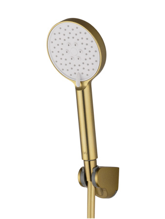 Смеситель для душа с термостатом WONZON & WOGHAND INN 2, брашированное золото WW-A2006-A-BG