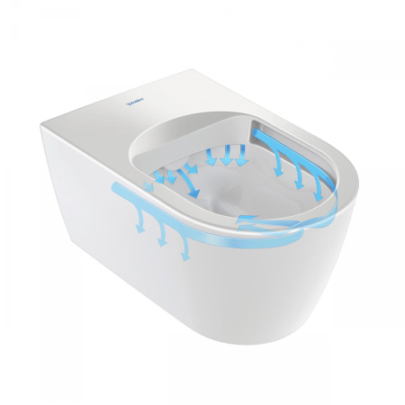 Унитаз подвесной с функцией биде Duravit D-Neo 654000012004300