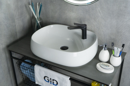 Раковина накладная (59х46) Gid N9048