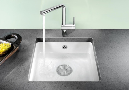 Кухонная мойка Blanco Subline 375-U Ceramic 523731