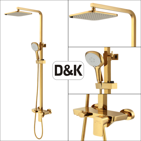 Душевая система D&K Berlin Tourto (DA1433703A01)