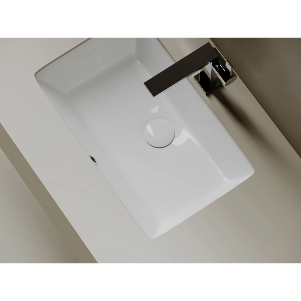 Раковина встраиваемая снизу (52,5х34,5) Ceramica Nova Era CN15004