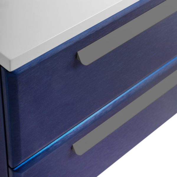 Мебельная ручка CEZARES ECO RS156GR.3/320 (40 см), серый