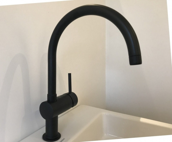 Смеситель для кухни GROHE Minta 32917 KS0 (32917KS0) черный бархат Смеситель для кухни GROHE Minta 32917 KS0 (32917KS0) черный бархат