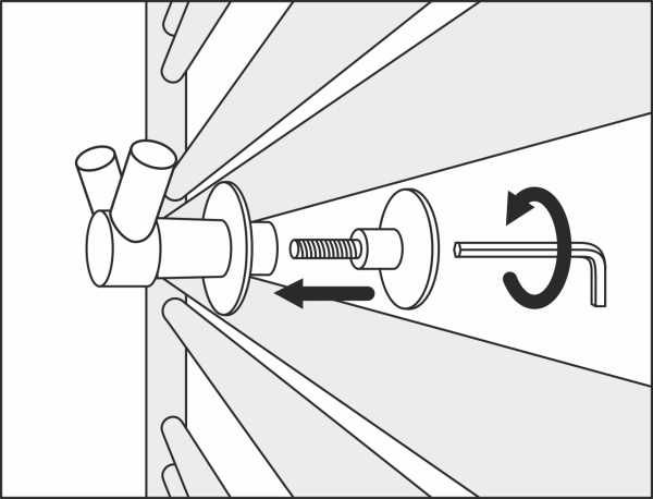 Вешалка Сунержа "ВИКТОРИЯ" Белый 12-2010-0002