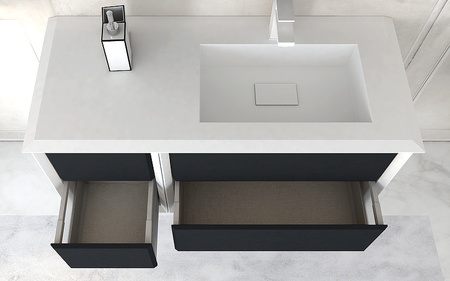 Шкаф подвесной Cezares Bellagio 54718 Grafite