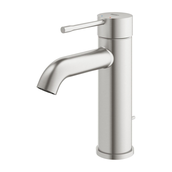 Смеситель для раковины однорычажный Grohe Essence New 23589 DC1 (23589DC1) суперсталь