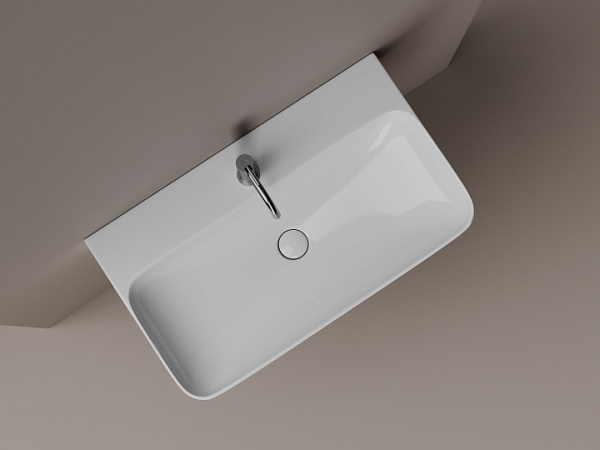 Раковина накладная (81,5х47,5) Ceramica Nova Aura CN2006