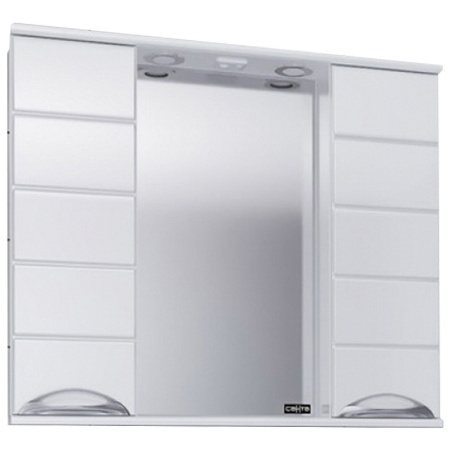 Зеркальный шкаф (80х72)  СаНта Родос 80 106017