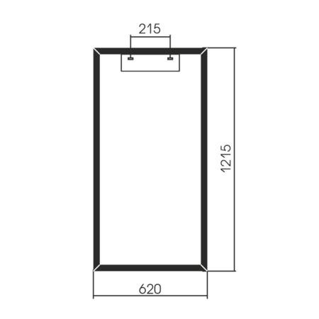 Зеркало (62х121) Silver Mirrors   Феррара ФР-00002446