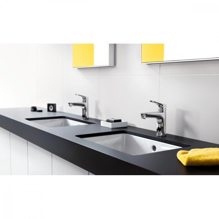 Смеситель для раковины с донным клапаном Hansgrohe Focus CoolStart 31621000 хром