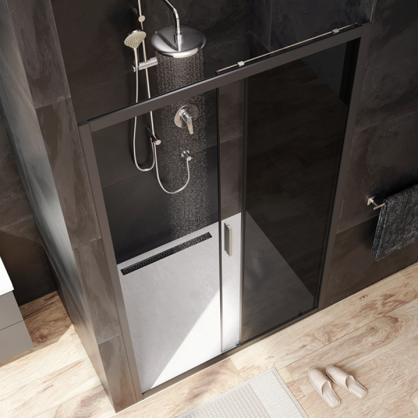 Душевая дверь (120х195) Am.Pm Gem Solo W90G-120-1-195BG