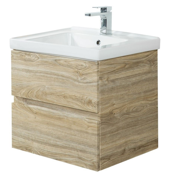 База под раковину напольная Art&max AM-Techno-900-2C-SO-LW823 Дуб мелфорд