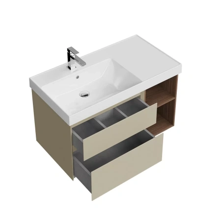 Тумба под раковину Kerama Marazzi Cubo 90 CUB.90.2Lh\LIM.N