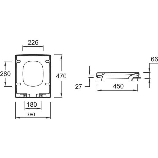 Крышка-сиденье Jacob Delafon Terrace E70019-00