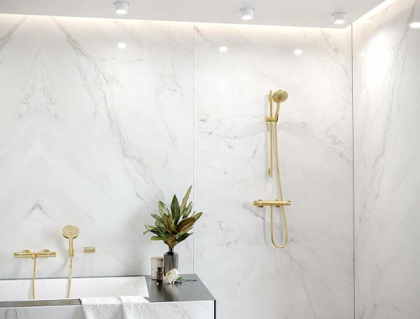 Термостат для ванны Hansgrohe Ecostat Comfort 13114990, золото