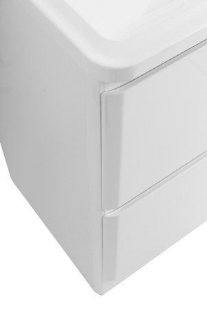 База под раковину BelBagno 120 ALBANO-1200-2C-PIA-BL Bianco Lucido