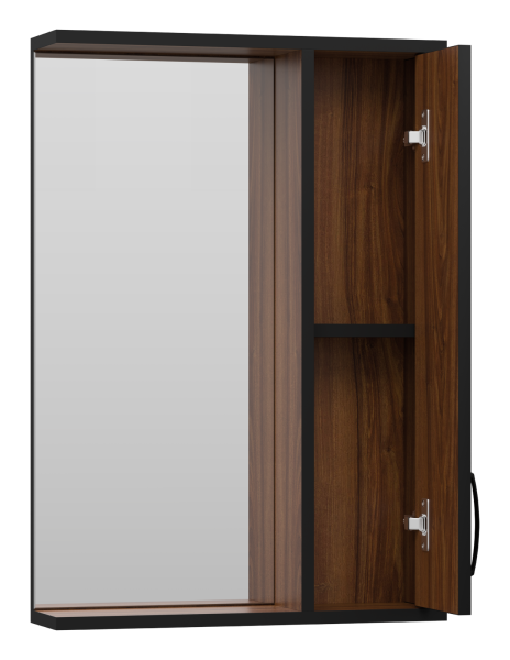 Зеркало-шкаф (50х72) Misty Кедр 50 правый П-Кед04050-011П