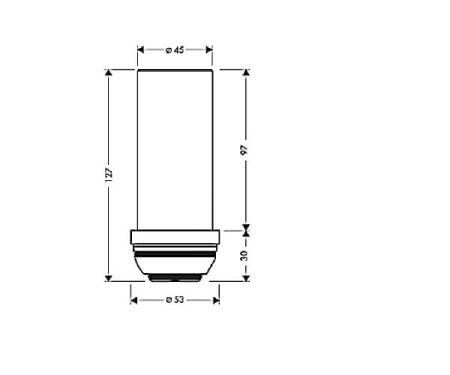 Удлинение Axor Starck 97686000
