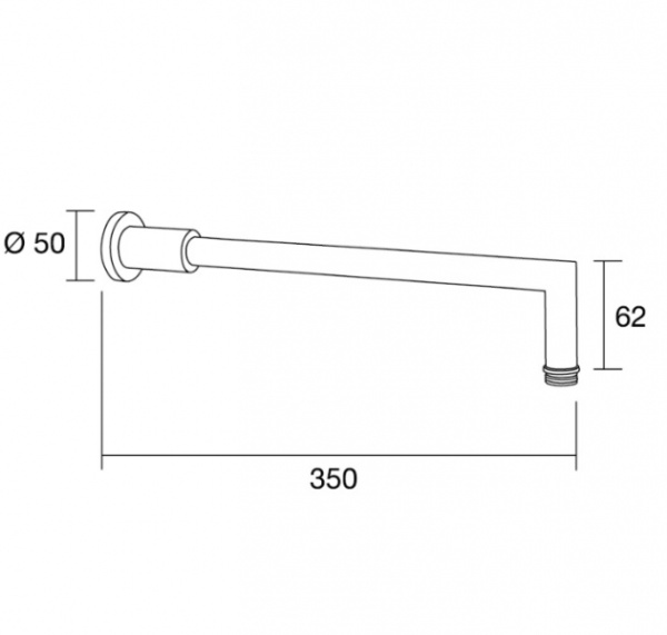 Кронштейн для верхнего душа Margaroli 201OB