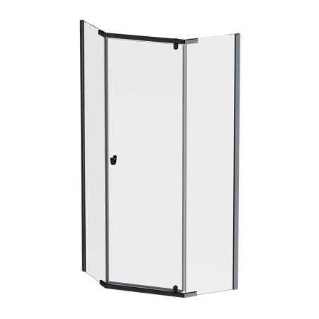 Душевой уголок (90х90) Am.Pm Sunny W87G-405-9090-BT черный матовый