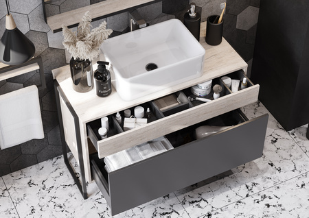 Тумба под раковину Aquaton Лофт Урбан 100 1A247701LQX60