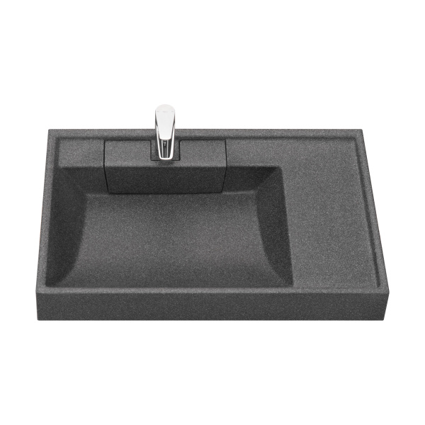 Раковина Aquaton Рейн 80 графит 1A72113KRW210