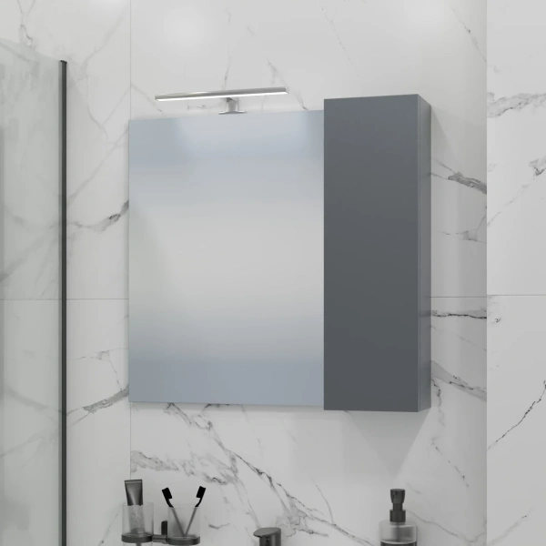 Зеркальный шкаф Санта Антарес 700522 с подсветкой