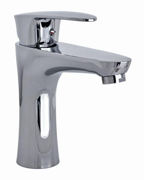 Смеситель для раковины однорычажный полимерный хOneLife P09-021cr ром