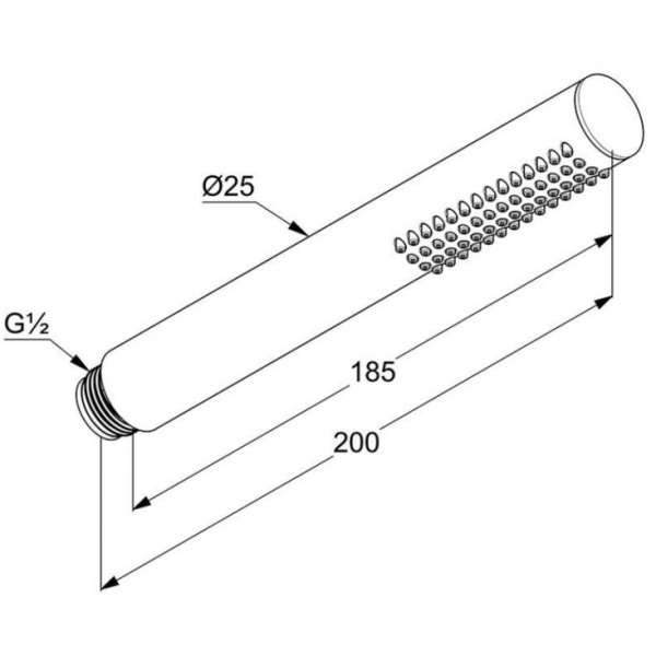 Ручная лейка Kludi Nova Fonte 3912039-00