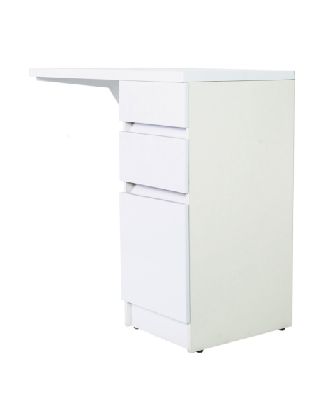 Тумба напольная с правой раковиной 100 см под стиральную машину Orange Sistema ST-40TUW+RAR белый