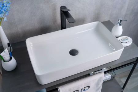 Раковина накладная (60х34) Gid N9396