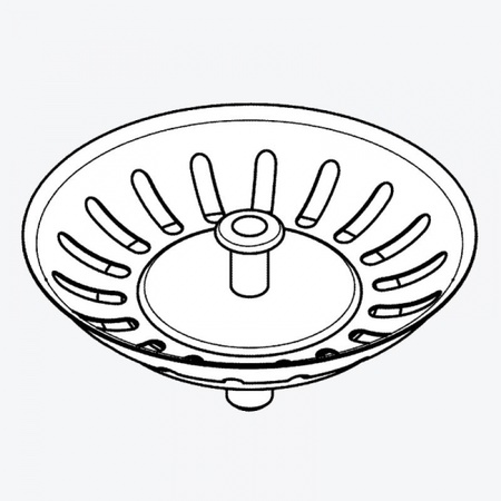 Универсальный сетчатый клапан для кухонной раковины Grohe 42589SD0