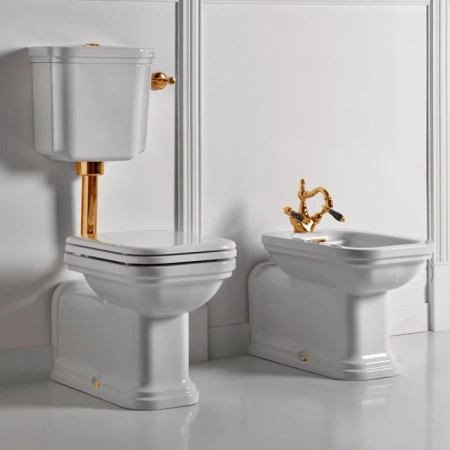 Чаша напольного унитаза Kerasan Waldorf 411601 без сиденья