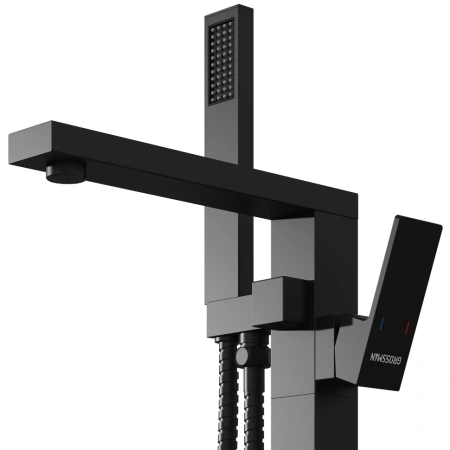 Смеситель напольный для ванны Grossman Falcon 530.K35.08.210 черный матовый