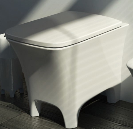 Унитаз приставной ArtCeram COW L6800 (CWV002 01;00) без сиденья