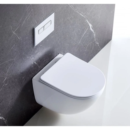 Унитаз подвесной BelBagno Amanda BB051CHR/BB076SC