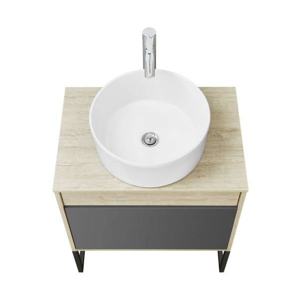 Тумба с раковиной Aquaton Лофт Урбан 65 1A2540K3LQX60