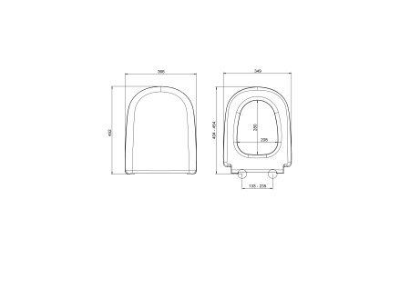 Крышка для чаши Roca Giralda Soft Close ZRU9000047