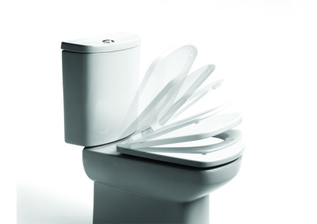 Крышка для чаши Roca Dama Senso Soft Close, укороченная 801512004 петли хром